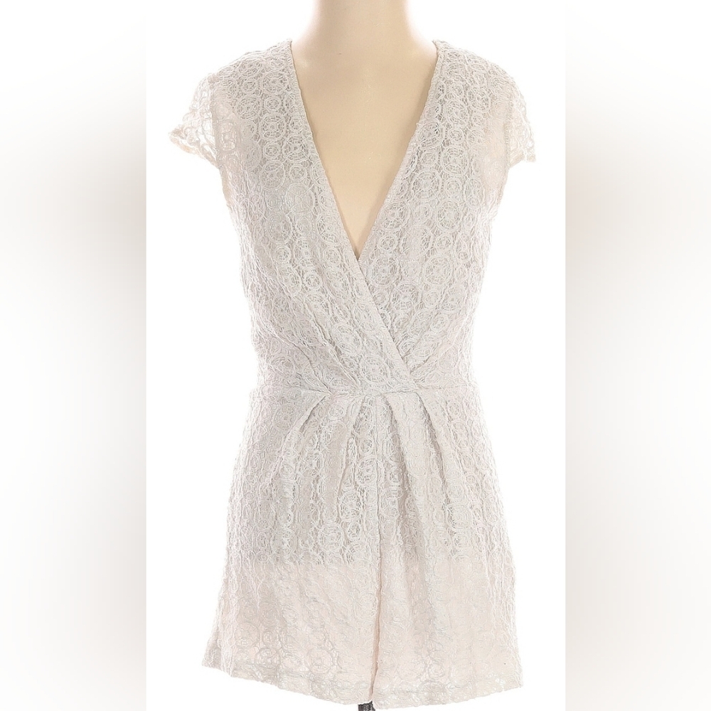Arden B. white lace romper. 